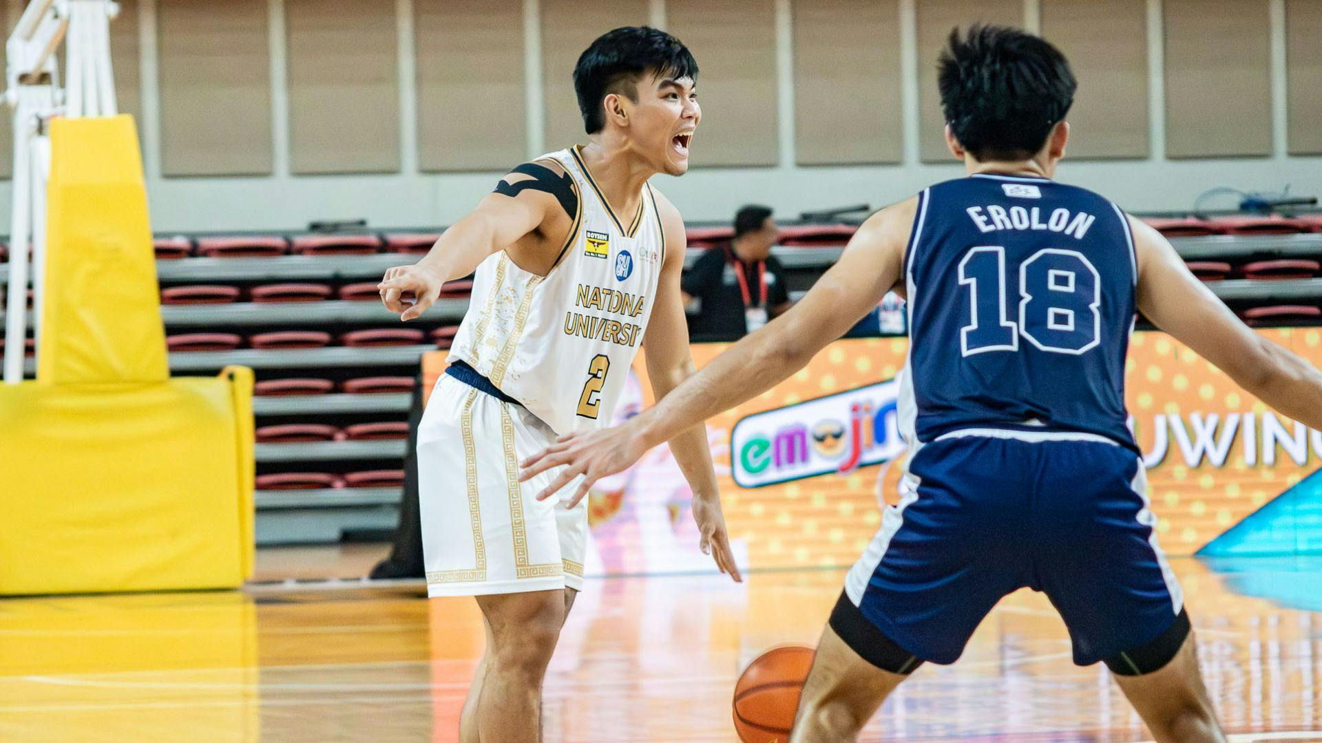 Kean Baclaan shares how NU woke up in second half to grab thrilling win over Adamson